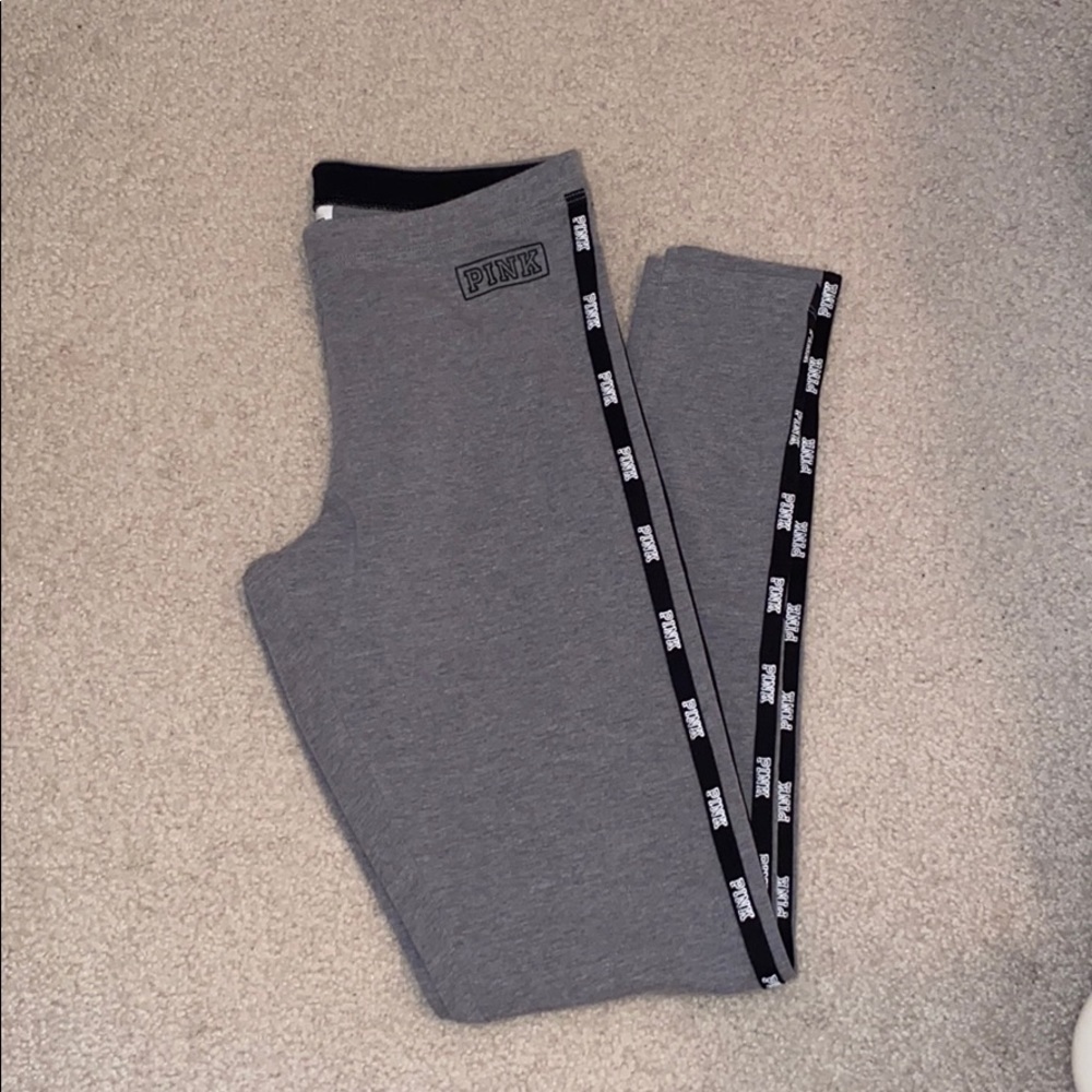 Grey PINK leggings